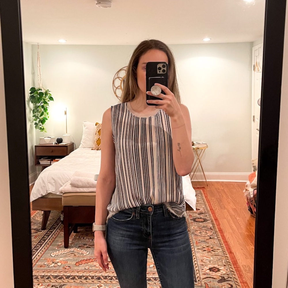 Who What Wear Chiffon Tank